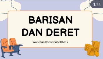 Power Point Materi Barisan & Deret Aritmatika Geometri