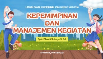 PPT Kepemimpinan dan Manajement Kegiatan