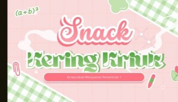 PPT Snack Kering Kriukk Buah Kering