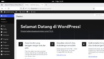 Praktikum Debian Wordpress di VirtualBox