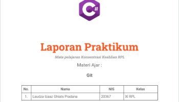 Praktikum Git Fork | XI RPL