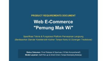 PRD TOKO ONLINE PE MUNG