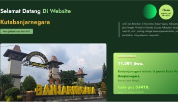 Profile Desa Kutabanjarnegara - Website
