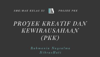 E-BOOK Projek Kreatif dan Kewirausahaan (PKK)