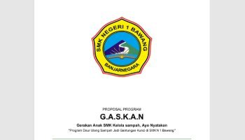 Proposal Kegiatan Pengelolaan Limbah Sampah || Pendidikan Pancasila