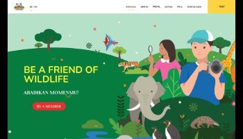 Prototype Website Kebun Binatang: Serulingmas