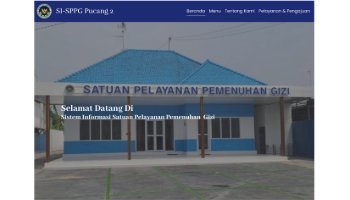 Prototype Website Sistem Informasi Satuan Pelayanan Pemenuhan Gizi