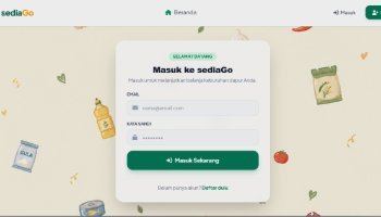 Proyek toko online sembako sediaGo