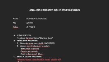 PSAT_Laporan Singkat Pembuatan Karakter Stumble Guys