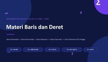 Rangkuman Materi Baris dan Deret