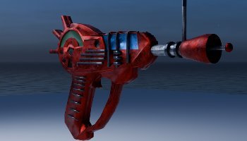 Raygun Lowpoly - 3D Model