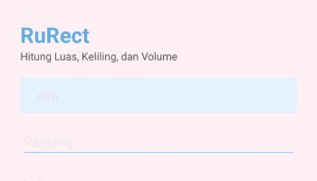 Rurect | Hitung Luas Keliling Volume