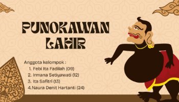SASTRA PEWAYANGAN BAHASA JAWA PUNOKAWAN LAHIR