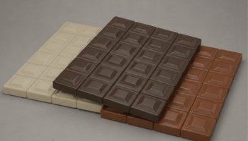 Simple Chocolate Bar 3D Blender