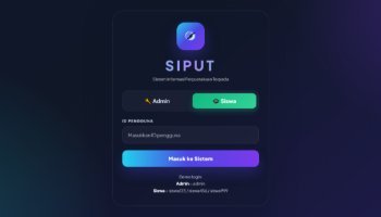 SIPUT (Sistem Informasi Perpustakaan Terpadu)