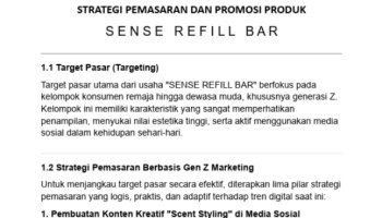 Strategi Pemasaran dan Promosi Produk