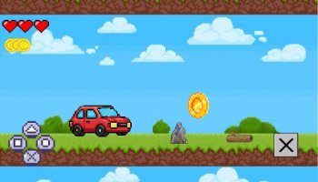Tampilan Game Mobil - 2D