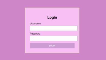 Tampilan Login