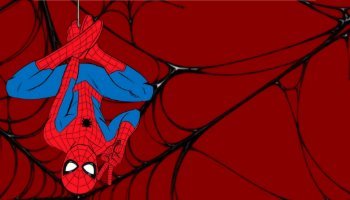 Template Frame Photobooth Spiderman - Canva