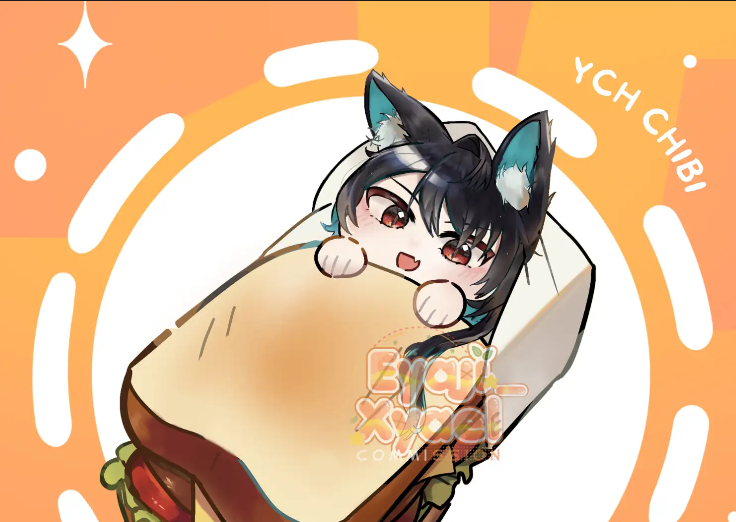 YCH Sandwich #4 🥪 - Commission Result