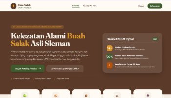 Toko Salak Online Mudah Untuk Di Pesan || PKWU