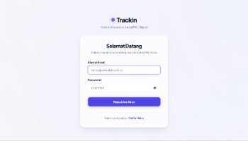 TrackIn Sistem Monitoring PKL Digital