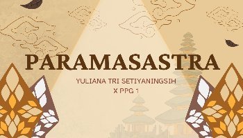 Tugas Bahasa Jawa Bab Paramasastra