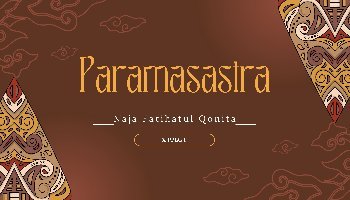 Tugas Bahasa Jawa PARAMASASTRA X RPL