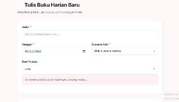 Tugas pkwu web diary simple