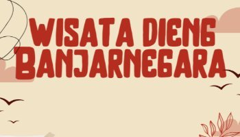 Tugas Poster Wisata Dieng Banjarnegara