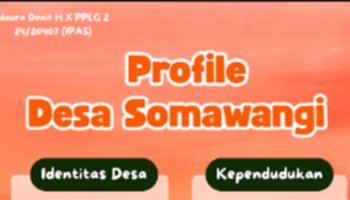 Tugas Projek IPAS Infografis Desa Somawangi