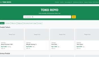Tugas Website Toko Online PKWU