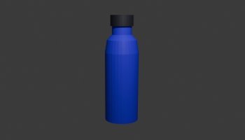 Tumbler Minum 3D Blender Faikar#1