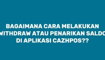 Tutorial Penarikan Saldo Kartu Di Kantin (Cazh POS)