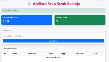 Tutorial Penggunaan Smart Receipt Expense Tracking System