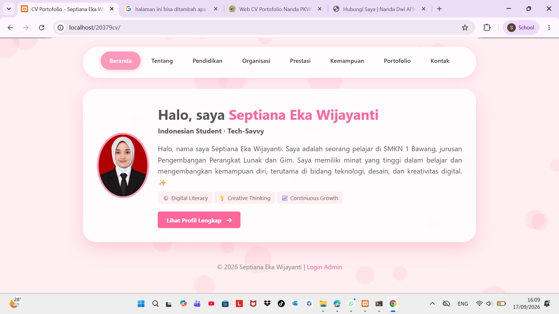 website cv digital septiana eka