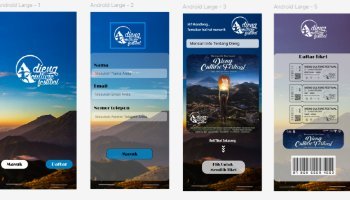 UI/UX Aplikasi Dieng Culture Festival