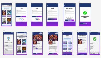 UI/UX Aplikasi Pemesanan Tiket Bioskop