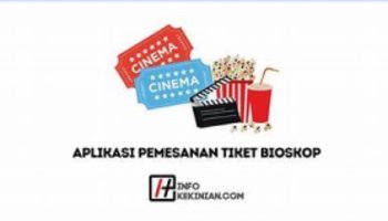 UI/UX membuat desain aplikasi pemesan tiket bioskop