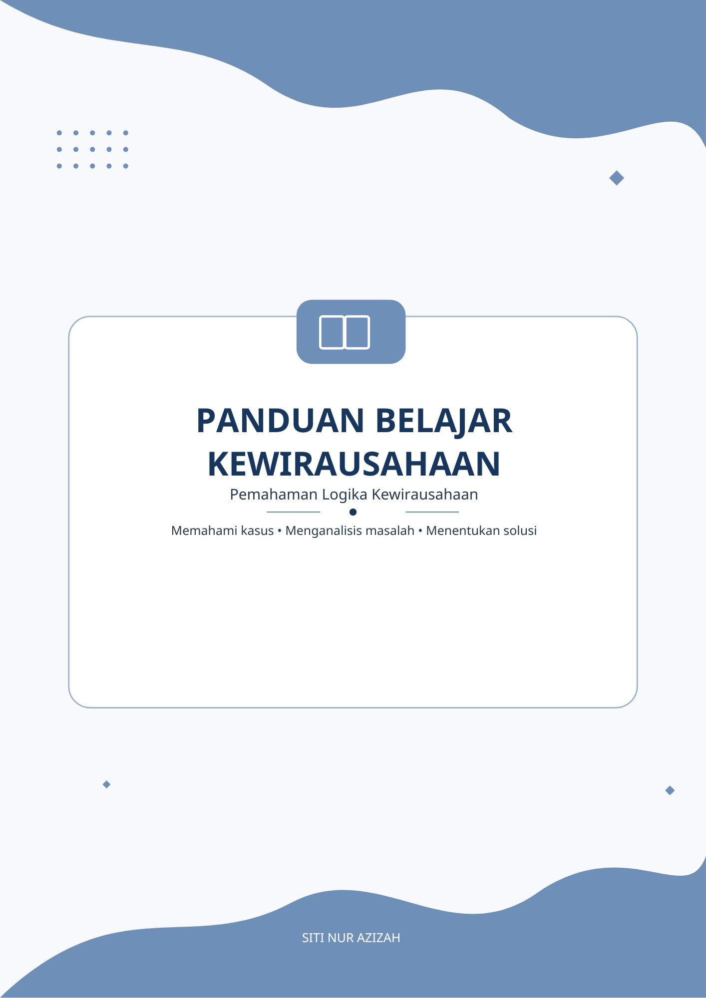 Buku Panduan Belajar TKA Kewirausahaan