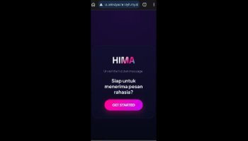 Video Demo Aplikasi HIMA: Sistem Kirim Pesan Rahasia