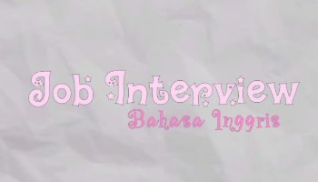 Video English  Job Interview Tips