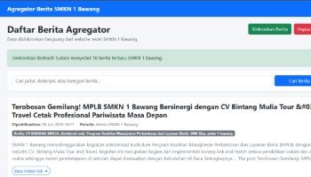 Web Agregator Berita SMKN 1 Bawang