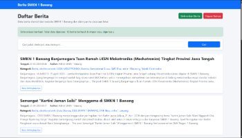 Website Agregator Berita SMK Negeri 1 Bawang