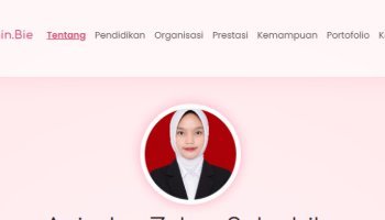 Web CV Portofolio Anin -PKWU