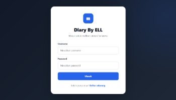 WEB DIARY HARIAN BY ELL NEW