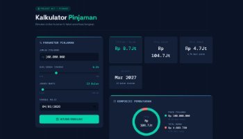 Web Loan Calculator - Portfolio #68