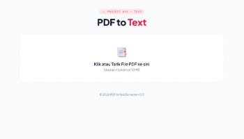 Web PDF to Text - Portfolio #73