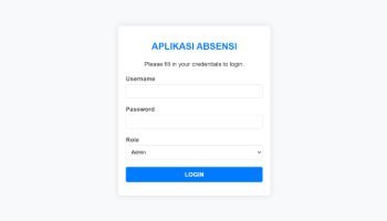 Website Absensi Kelas