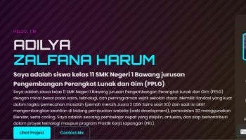 Website Curikulum Vitae - PKWU